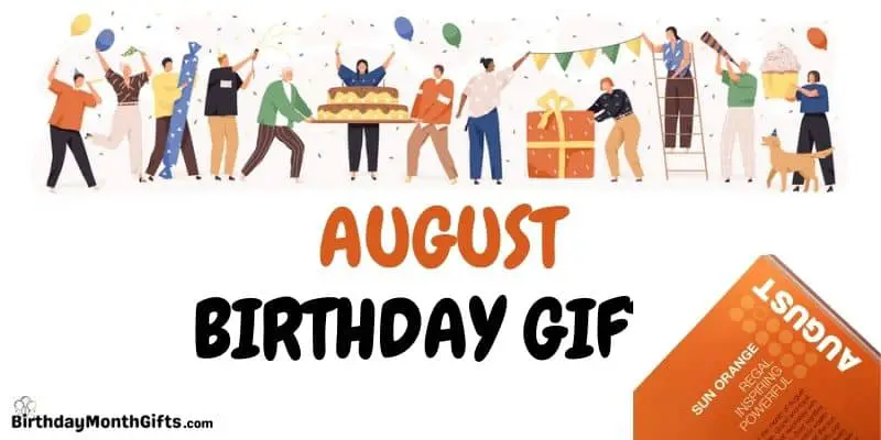 august birthday gifts