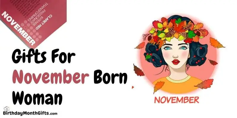 gifts for november born woman